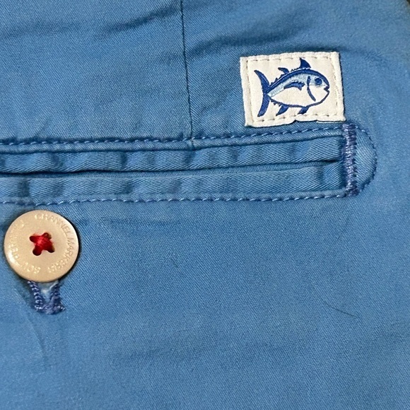 Southern Tide Shorts 28 Blue Flat Front Preppy Golf - Picture 5 of 8